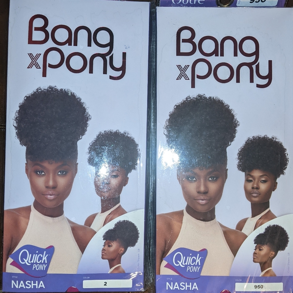 Outre Quick Pony (Bang x Pony) Nasha ponytails Bundle